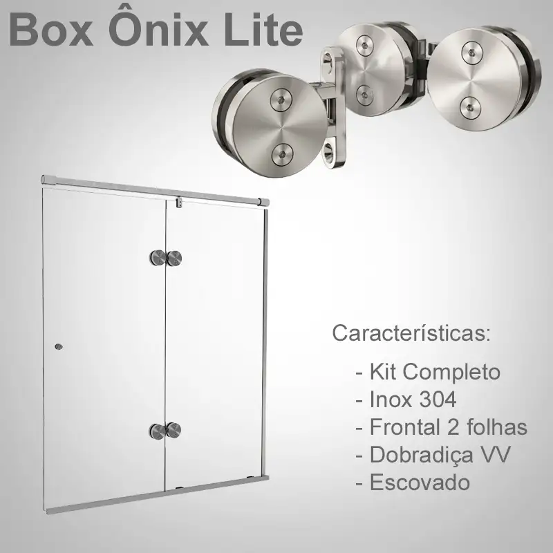 Frontal 2 Folhas Escovado